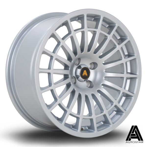 500plus 17x8 ET30 Silver 498