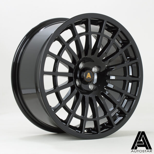 500plus 17x8 ET30 Black 498