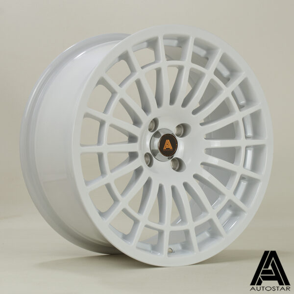 500plus 17x8 ET30 White 498