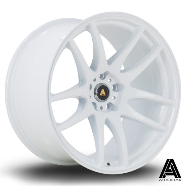 A510 19x10.5 ET22 White 5114