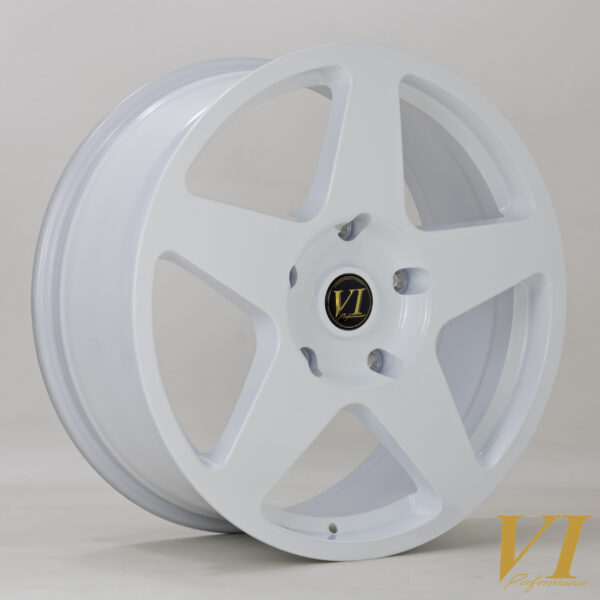 Loaded 02 20x8.5 ET50 White 5160